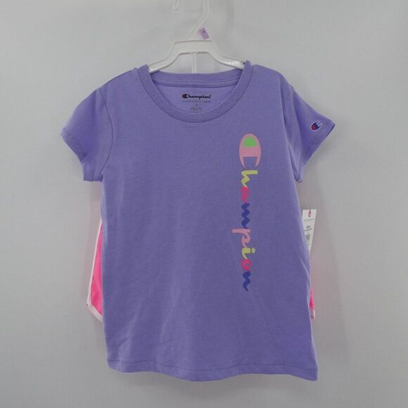 NWT Champion Enchanted Lilac Knockout Pink Two-Piece Matching Set Girls Size 6 - Picture 4 of 8
